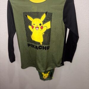 Pikachu Long Sleeve Pajama Set